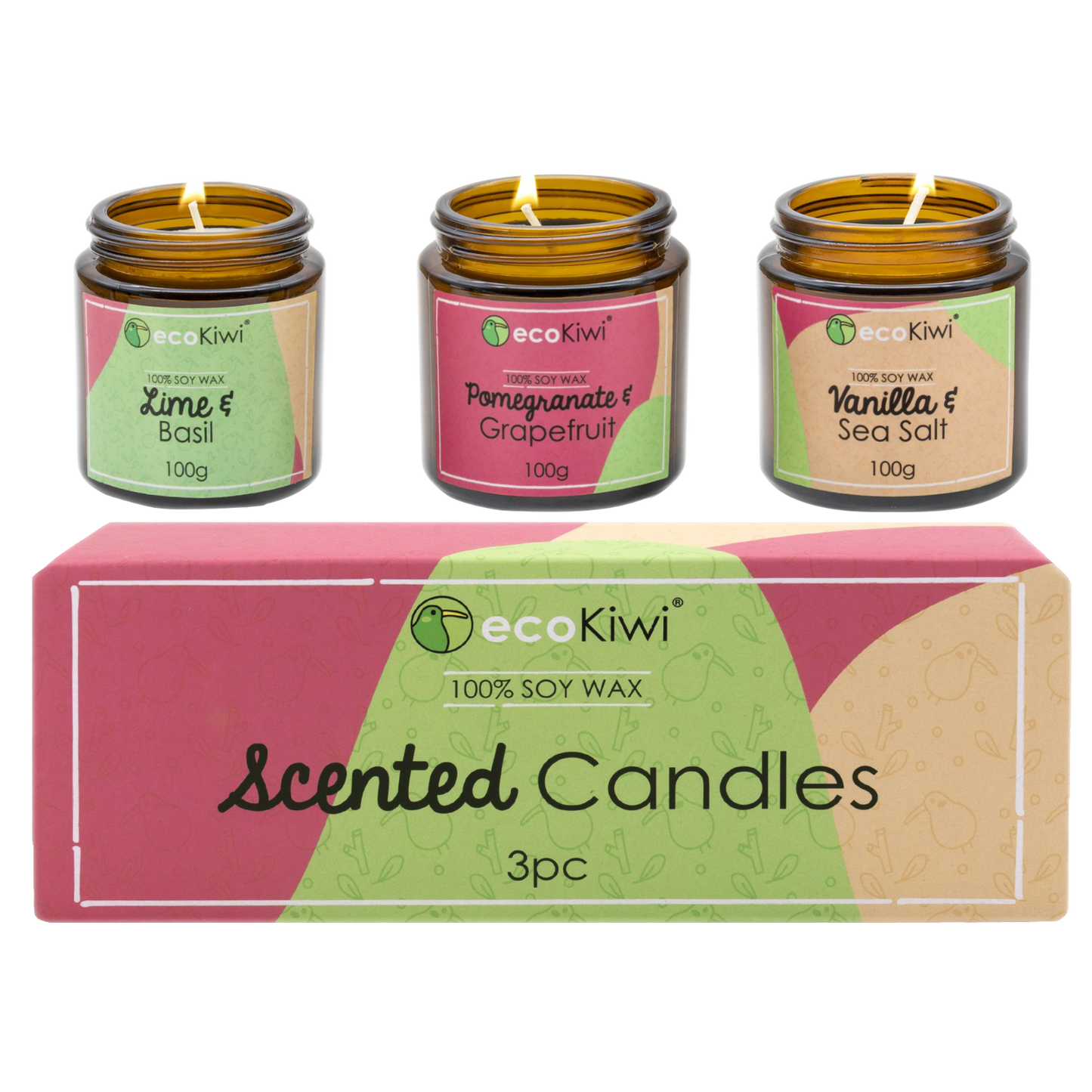 100% Soy Wax Candles