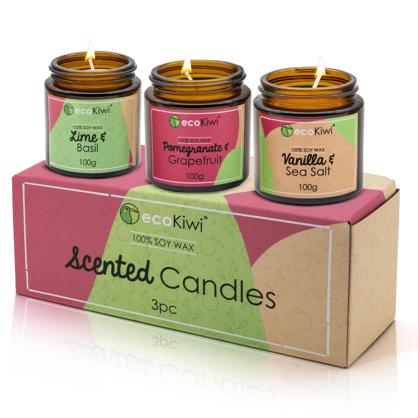 100% Soy Wax Candles